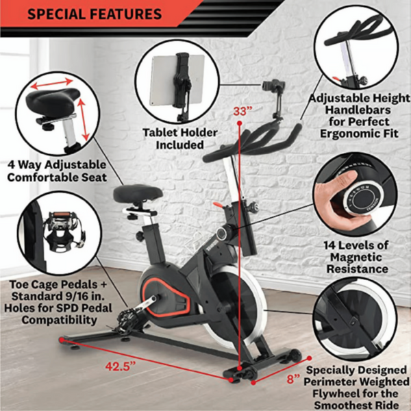 TELOON | Spin Bike 9906C-1 | 11601394