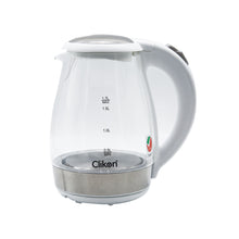 CLIKON | Electric Kettle Glass Body With LED Glow Indicator 1.7L 1500W | CK5128