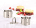 GEFU | Rings for Starters and Desserts FORMA 2Pcs Stainless Steel | 12160