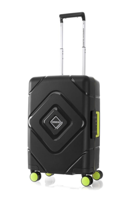 AMERICAN TOURISTER | Trigard 8W Upright Spinner Luggage Trolley Black