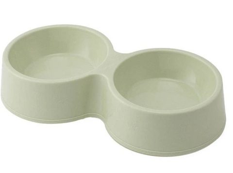 Plastic Double Round Bowl 28*14.5*5.5Cm | 12696U2
