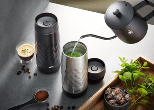 GEFU | Thermal 400ml Mug NEVIO Silver | 12727