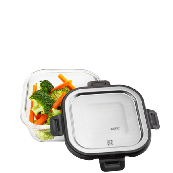 GEFU | Food Storage Container MILO, square, 500 ml | 12756