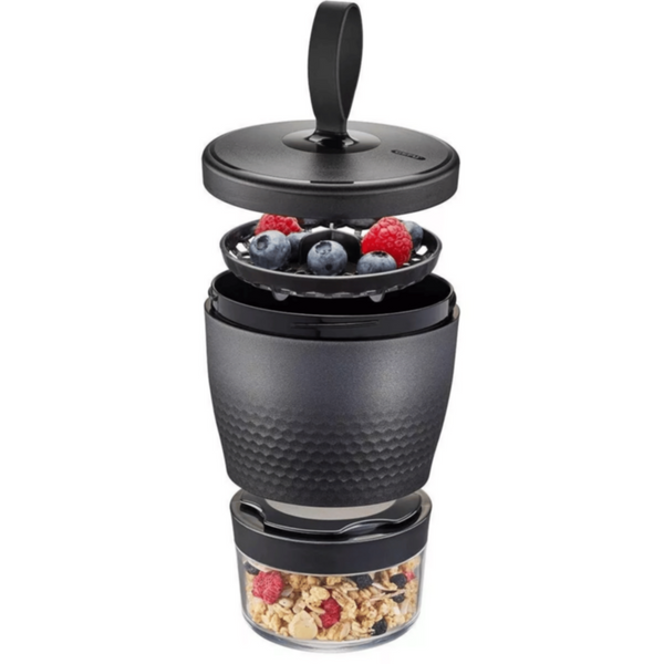 GEFU | Snack Box FOODIE 570ml and 185ml Black | 12761