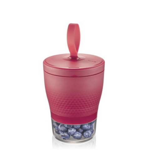 GEFU | Snack Box FOODIE 570ml and 185ml Raspberry Red | 12762