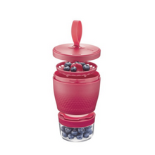 GEFU | Snack Box FOODIE 570ml and 185ml Raspberry Red | 12762