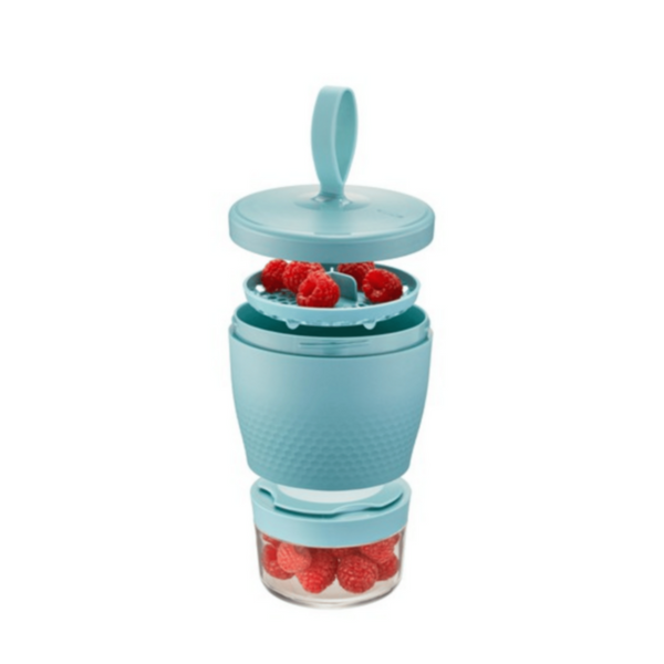 GEFU | Snack Box FOODIE 570ml and 185ml Azure blue | 12763