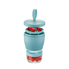 GEFU | Snack Box FOODIE 570ml and 185ml Azure blue | 12763