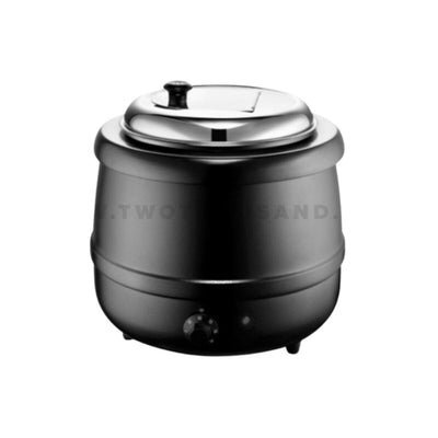 JIWINS | 13L Black Electric Soup Kettle Warmer 400W | 13-1243