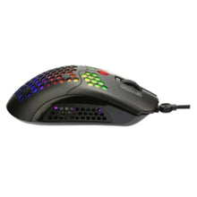 DRAGONWAR | Ultra-Light Honeycomb RGB Gaming Mouse 12000 DPI Black | ELE-G25-BK