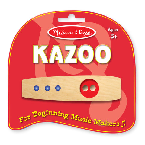 MELISSA & DOUG | Wooden Beginner Kazoo 3+ Years | 46001300