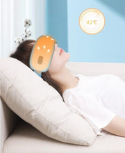 Electric Eye Massager Foldable Rechargeable Heat Vibration Air Compression Massage With Music | 11010000EMR01