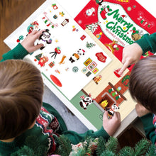 PANDA JUNIOR | Reusable Stickers-Merry Christmas PJ013-5 | 49701351