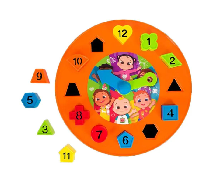 Cocomelon Learning Clock Model - Interactive Toy Clock for Toddlers CO445003 | JPO6436