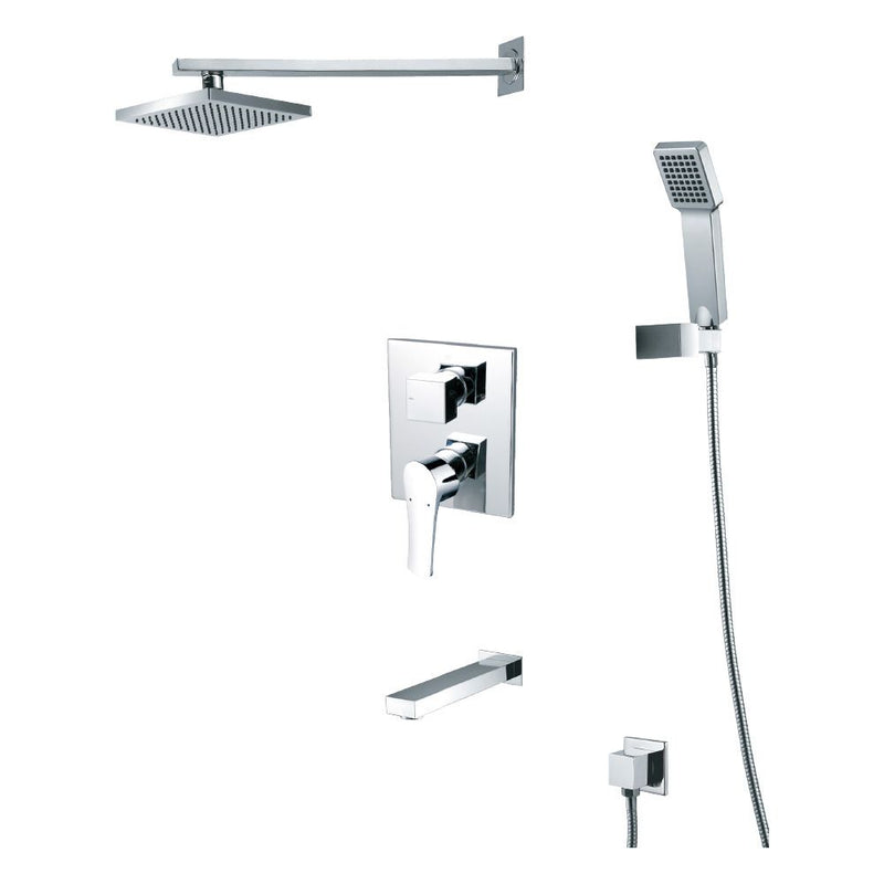 MILANO | Charming 3 Way Concealed Shower Mixer Complete Set | 140100100736