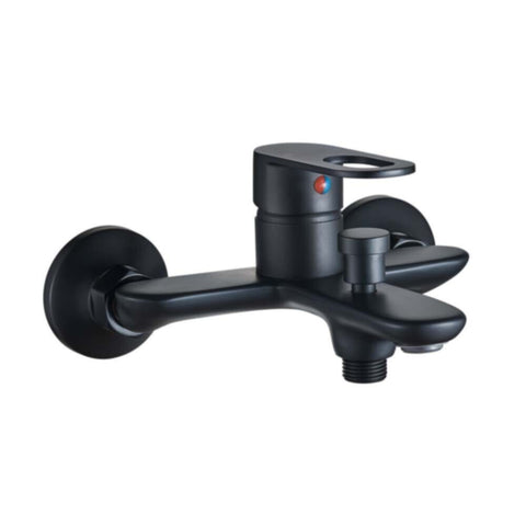 MILANO | Dito Black Bath Shower Mixer Tap with Hand Shower | 140100100801