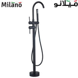 MILANO | Luxe Roan Freestanding Bath Shower Mixer Matt Black | 140100100818