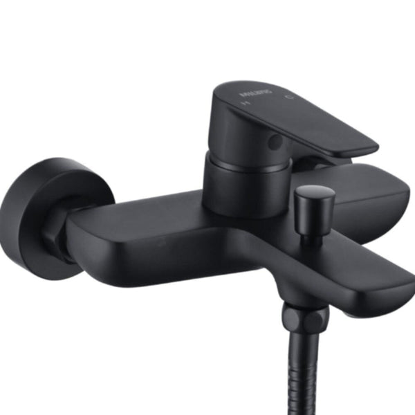 MILANO | Calli Rain Shower Column-Complete Set Matt Black | 140100100847