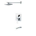 MILANO | Charming 2 Way Concealed Bath Shower Mixer Complete Set Made In China | 140100100867