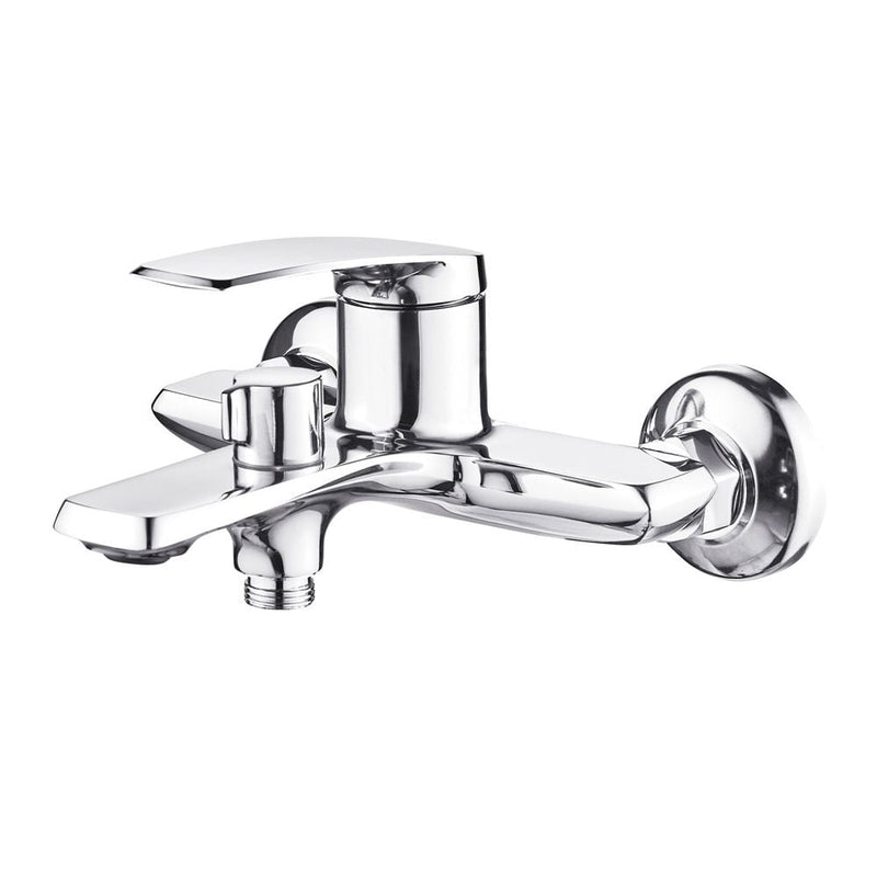 MILANO | Nico Bath Shower Mixer with Shower Set Silver | 140100100893