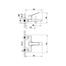 MILANO | Monte Bath Shower Mixer With Shower Set | 140100100902