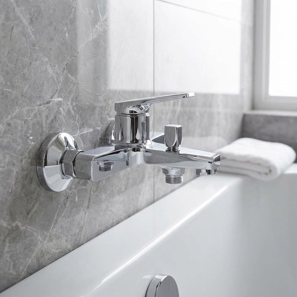 MILANO |  Dulce Bath Shower Mixer with Shower Set Chrome | 140100100906