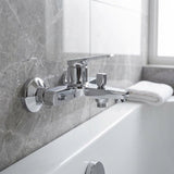 MILANO |  Dulce Bath Shower Mixer with Shower Set Chrome | 140100100906