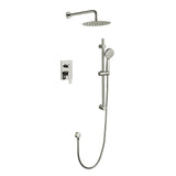 MILANO | Calli Concealed Shower Mixer Complete Set Brushed Nickel Made In China | 140100100919