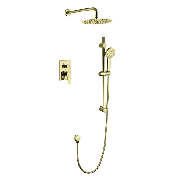MILANO | Calli Concealed Shower Mixer Complete Set Matt Gold Made In China | 140100100920