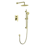 MILANO | Calli Concealed Shower Mixer Complete Set Matt Gold Made In China | 140100100920
