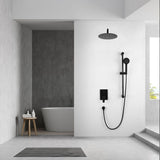 MILANO | Calli Concealed Shower Mixer Complete Set Matte Black Made In China | 140100100921