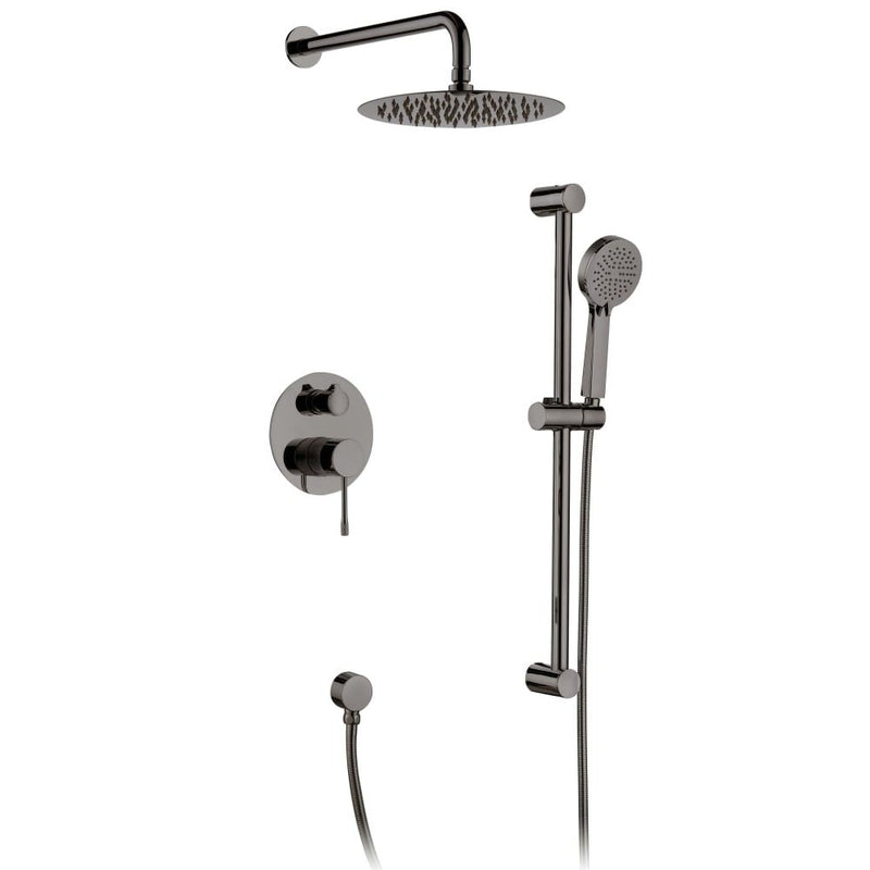 MILANO | Plus Ciro 2 Way Concealed Shower Mixer Set Matt Grey | 140100100931