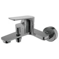 MILANO | Plus Brown Bath Shower With Shower Mixer Gun Metal Grey | 140100100944