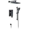MILANO | Yana Concealed Rain Shower Set-Matt Black | 140100100962