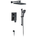 MILANO | Yana Concealed Rain Shower Set-Matt Black | 140100100962