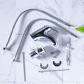 MILANO | Lexus Basin Mixer Tap with Pop Up Waste & Flexible Pipe | 140100200189