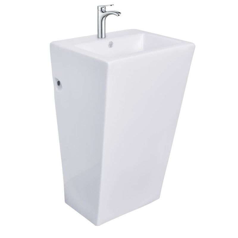 MILANO | Wash Basin G-003 Square White | 140100200253
