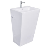 MILANO | Wash Basin G-003 Square White | 140100200253