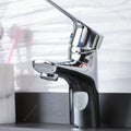 MILANO | Prato Basin Mixer Tap with Pop Up Waste & Flexible Pipe | 140100200364