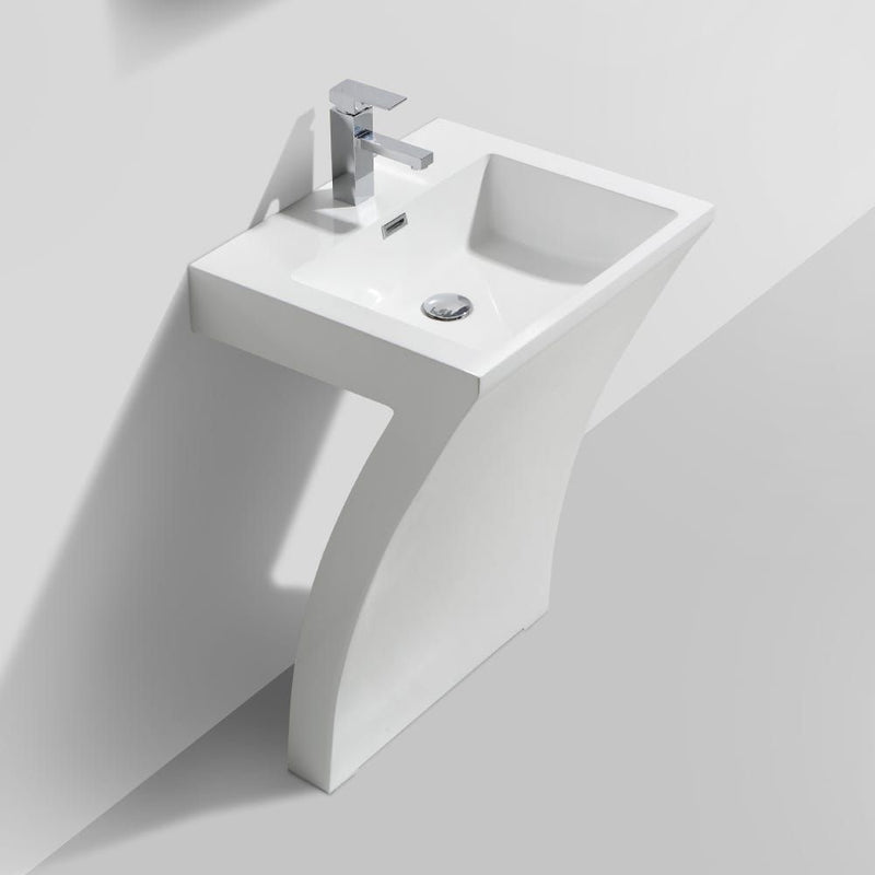 MILANO | Basin L-Shape White Milano | 140100200483