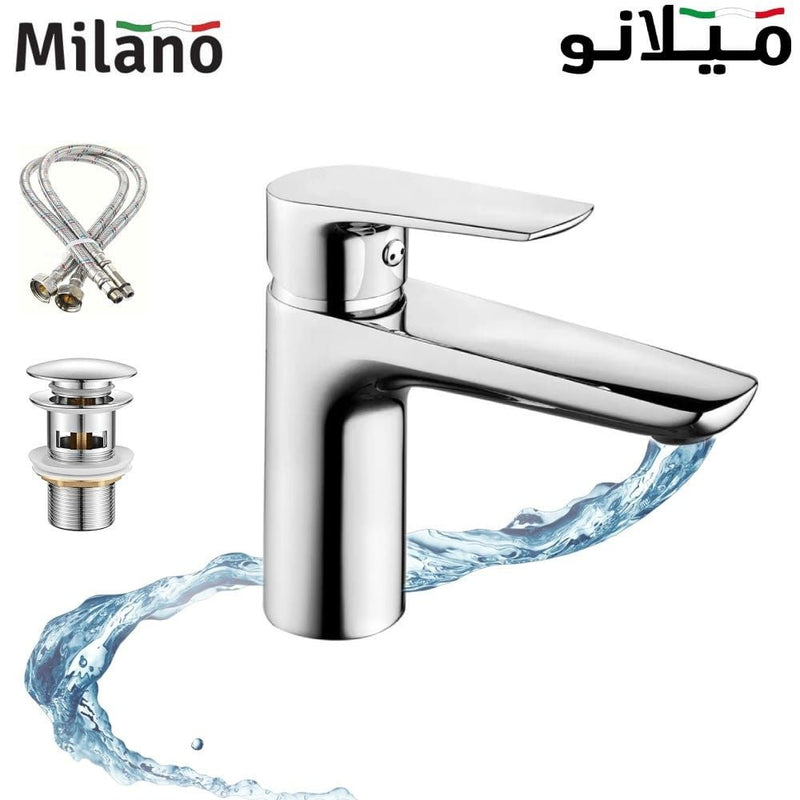 MILANO | Aliz Basin Mixer With Pop Up Waste | 140100200584