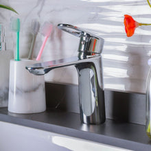 MILANO | Dito Basin Mixer Tap with Pop Up Waste & Flexible Pipe | 140100200590