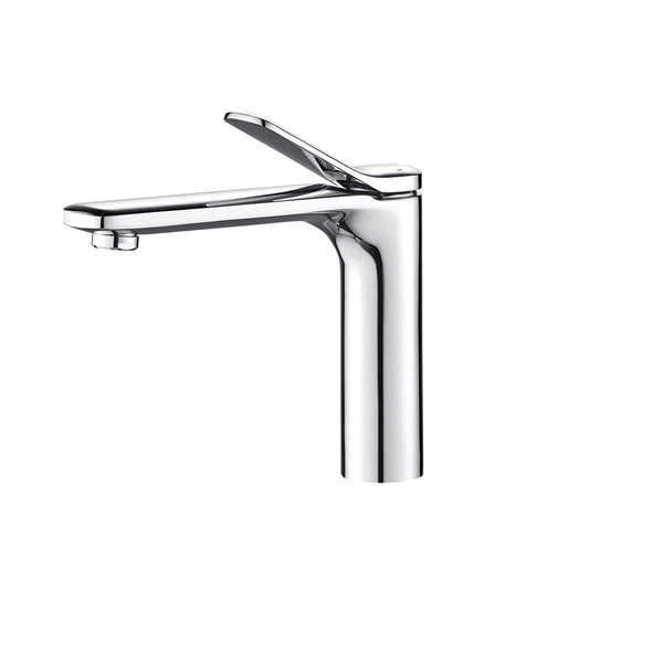 MILANO | Luxe Mita Basin Mixer with Pop Up Waste Silver | 140100200758