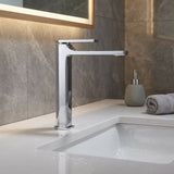 MILANO | Mila Art Basin Mixer with Pop-Up Waste silver | 140100200764