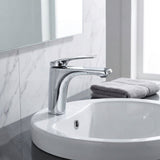 MILANO | Nico Basin Mixer with Pop-Up Waste silver | 140100200765