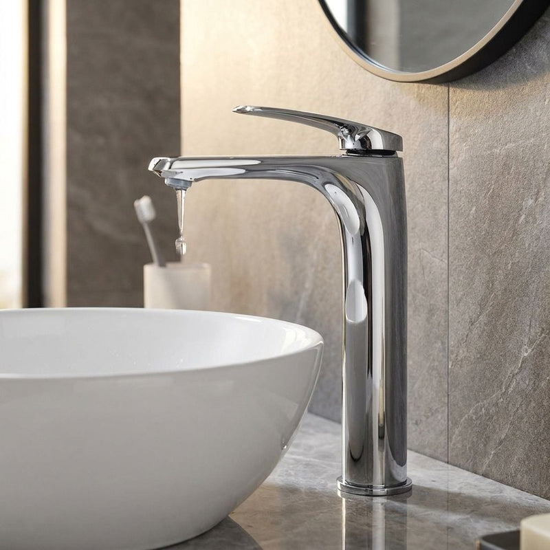 MILANO | Nico Art Basin Mixer with Pop Up Waste Chrome | 140100200766