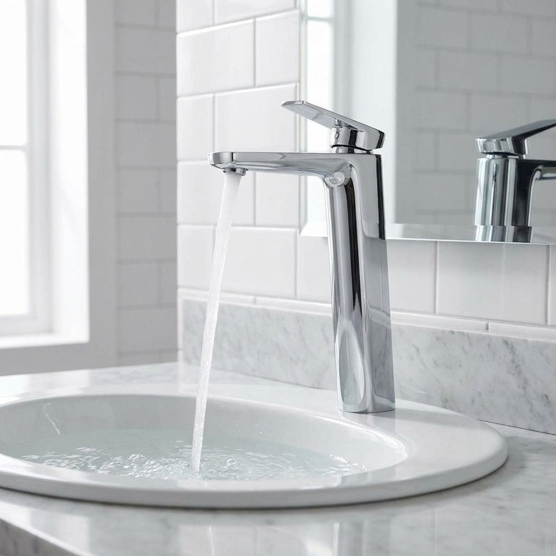 MILANO | Yana Art Basin Mixer with Pop Up Waste Chrome | 140100200771