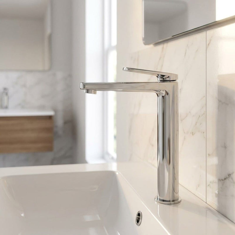 MILANO | Luxe Dulce Art Basin Mixer Chrome With Pop Up Waste Made In China | 140100200784