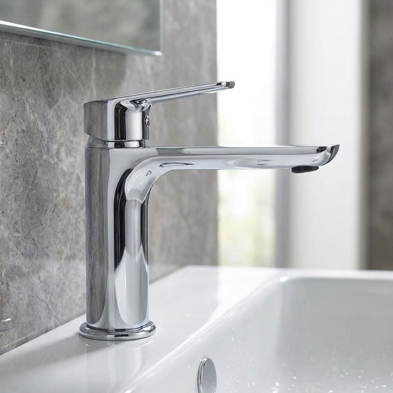 MILANO | Luxe Bayz Plus Basin Mixer Silverv |140100200877