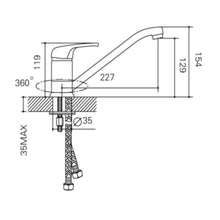 MILANO | Tarki Sink Mixer | 140100300171